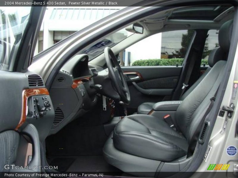 Pewter Silver Metallic / Black 2004 Mercedes-Benz S 430 Sedan