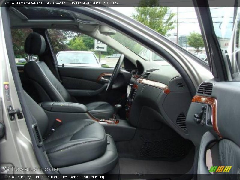 Pewter Silver Metallic / Black 2004 Mercedes-Benz S 430 Sedan
