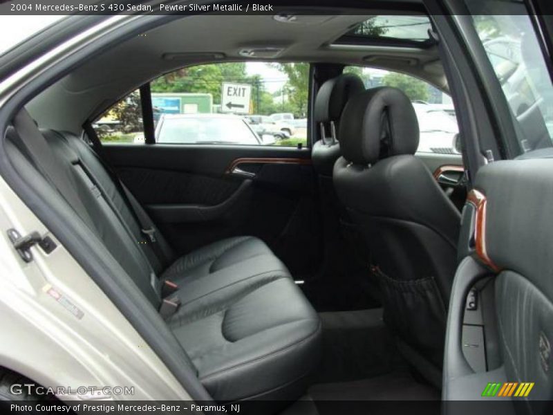 Pewter Silver Metallic / Black 2004 Mercedes-Benz S 430 Sedan