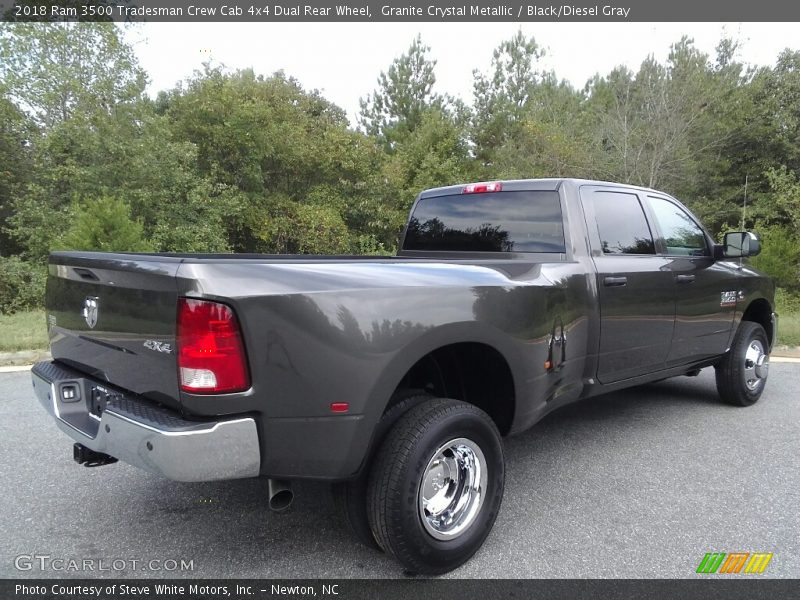 Granite Crystal Metallic / Black/Diesel Gray 2018 Ram 3500 Tradesman Crew Cab 4x4 Dual Rear Wheel