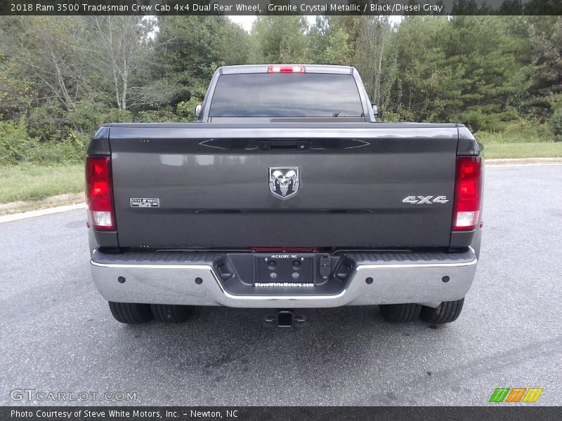 Granite Crystal Metallic / Black/Diesel Gray 2018 Ram 3500 Tradesman Crew Cab 4x4 Dual Rear Wheel