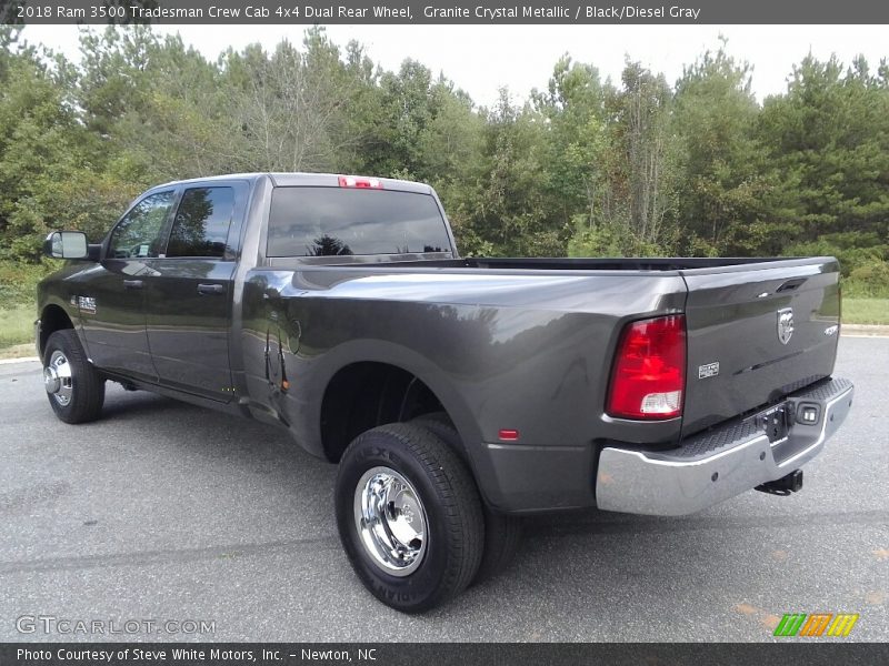 Granite Crystal Metallic / Black/Diesel Gray 2018 Ram 3500 Tradesman Crew Cab 4x4 Dual Rear Wheel