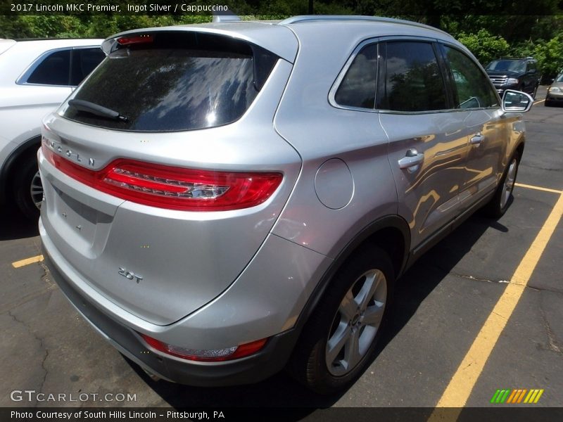 Ingot Silver / Cappuccino 2017 Lincoln MKC Premier