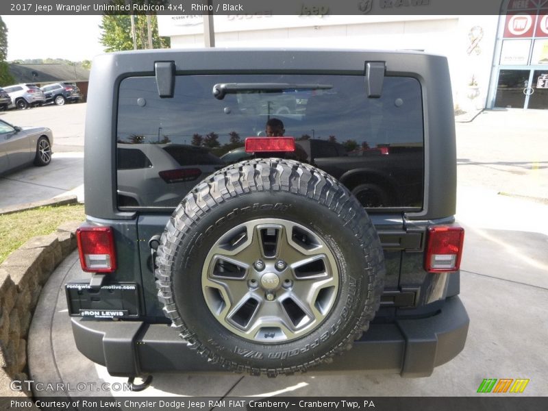 Rhino / Black 2017 Jeep Wrangler Unlimited Rubicon 4x4