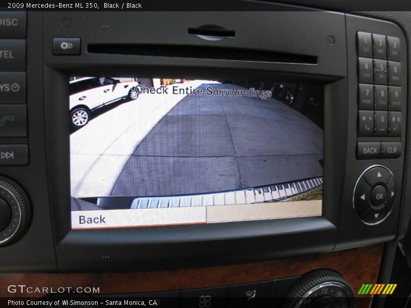 Black / Black 2009 Mercedes-Benz ML 350