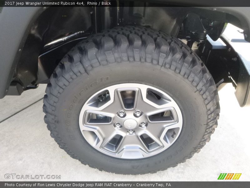 Rhino / Black 2017 Jeep Wrangler Unlimited Rubicon 4x4