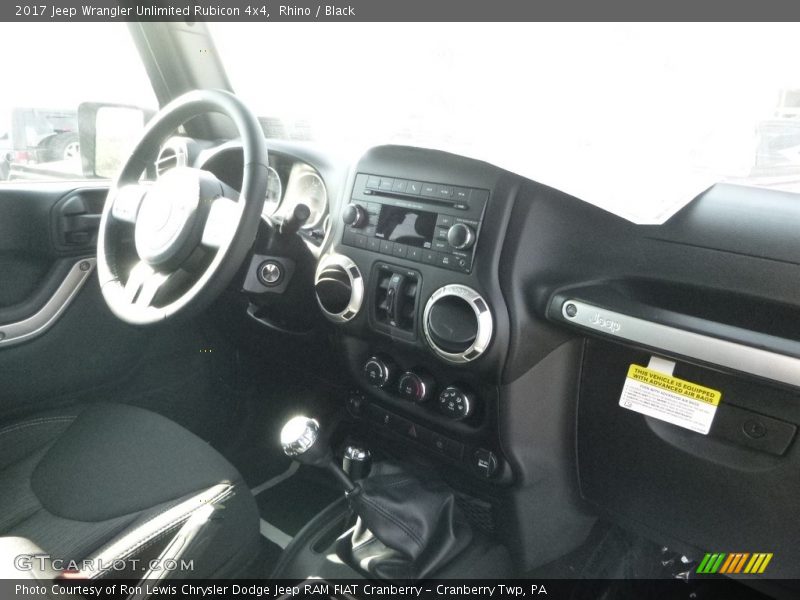 Rhino / Black 2017 Jeep Wrangler Unlimited Rubicon 4x4