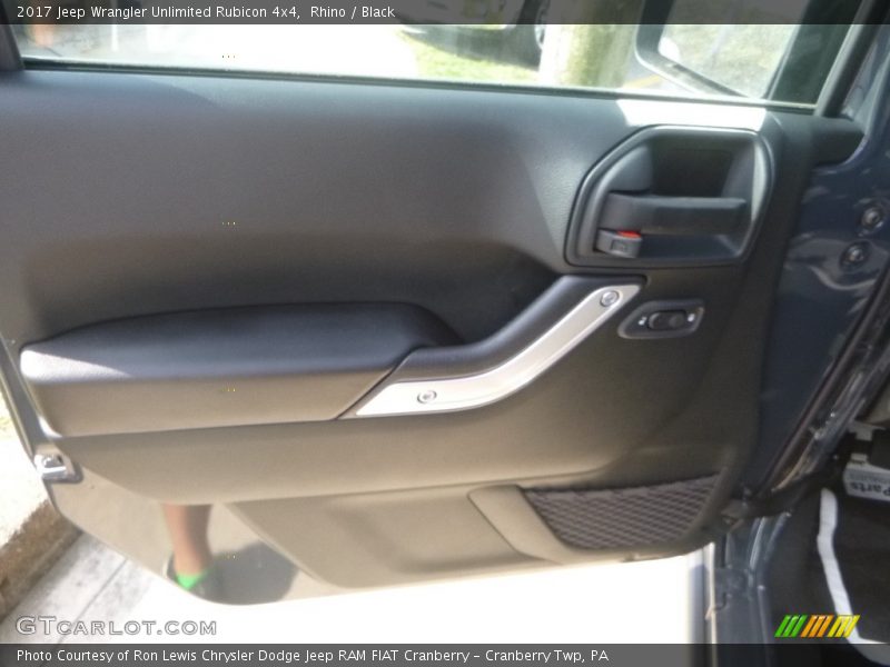 Rhino / Black 2017 Jeep Wrangler Unlimited Rubicon 4x4
