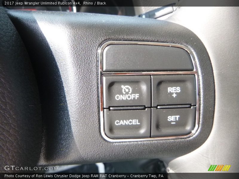Rhino / Black 2017 Jeep Wrangler Unlimited Rubicon 4x4