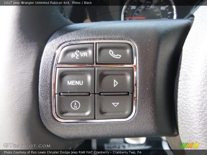 Rhino / Black 2017 Jeep Wrangler Unlimited Rubicon 4x4
