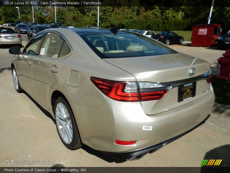 Satin Cashmere Metallic / Parchment 2018 Lexus ES 350
