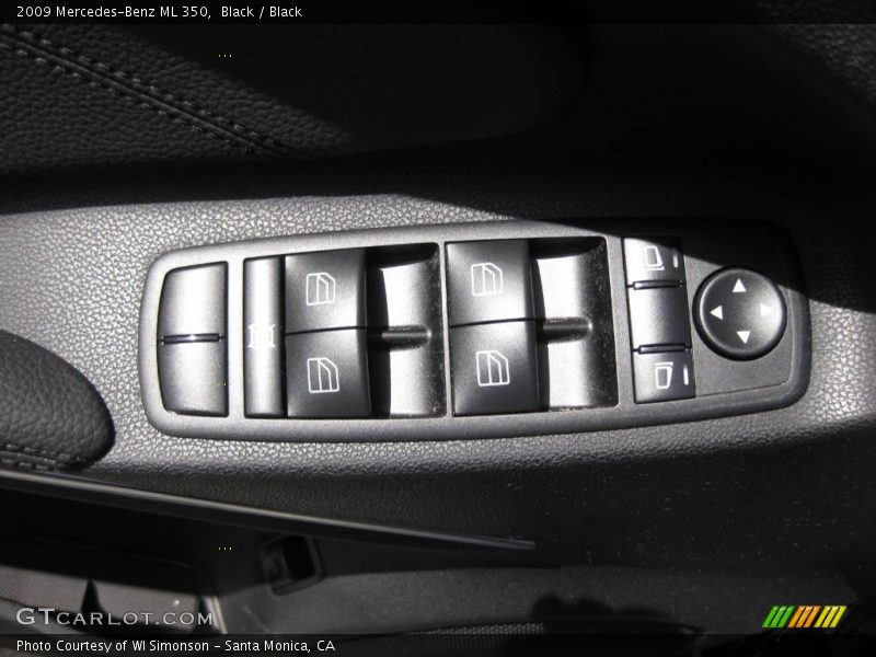 Black / Black 2009 Mercedes-Benz ML 350