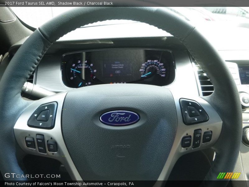 Shadow Black / Charcoal Black 2017 Ford Taurus SEL AWD