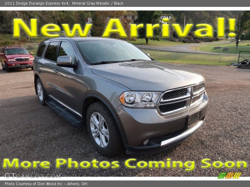 Mineral Gray Metallic / Black 2011 Dodge Durango Express 4x4