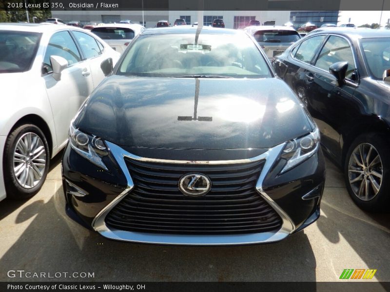 Obsidian / Flaxen 2018 Lexus ES 350