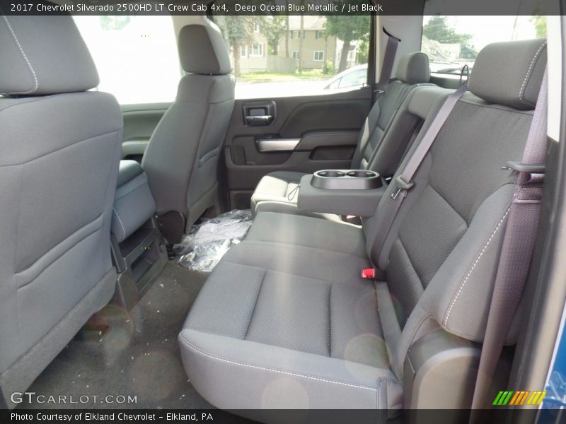 Deep Ocean Blue Metallic / Jet Black 2017 Chevrolet Silverado 2500HD LT Crew Cab 4x4