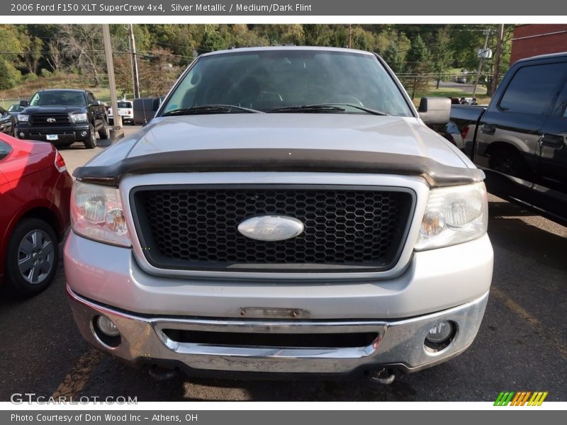 Silver Metallic / Medium/Dark Flint 2006 Ford F150 XLT SuperCrew 4x4