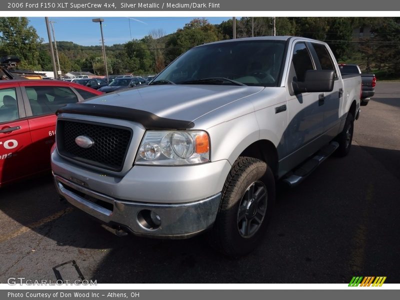 Silver Metallic / Medium/Dark Flint 2006 Ford F150 XLT SuperCrew 4x4