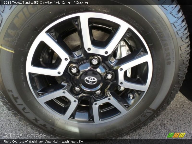 Cement / Graphite 2018 Toyota Tundra SR5 CrewMax 4x4