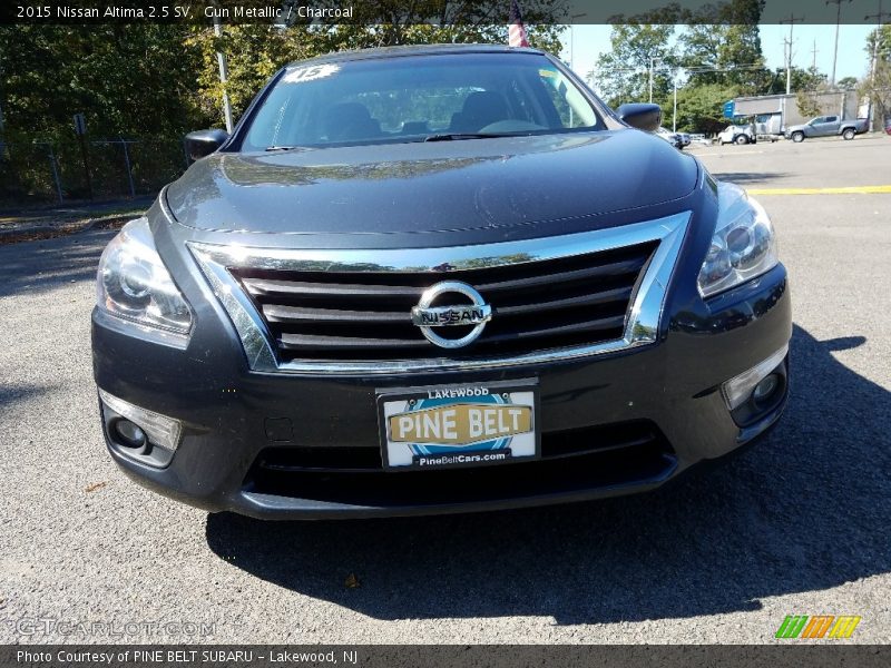 Gun Metallic / Charcoal 2015 Nissan Altima 2.5 SV