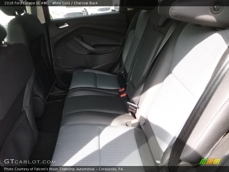 White Gold / Charcoal Black 2018 Ford Escape SE 4WD
