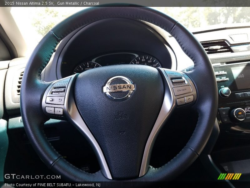 Gun Metallic / Charcoal 2015 Nissan Altima 2.5 SV