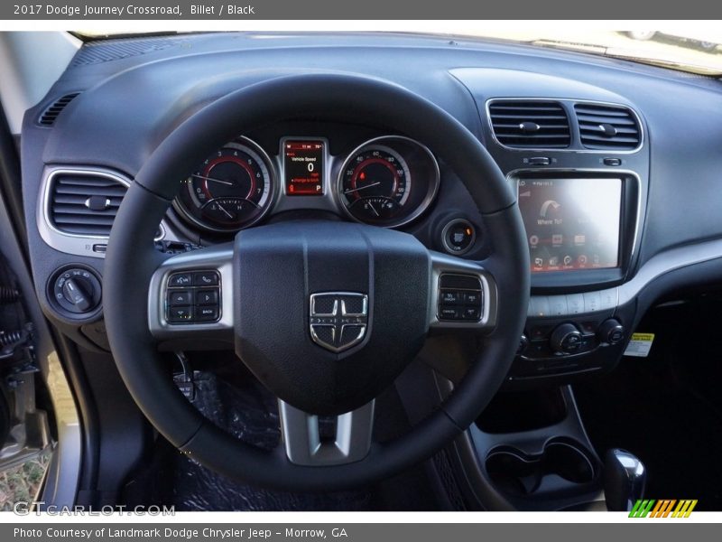Billet / Black 2017 Dodge Journey Crossroad