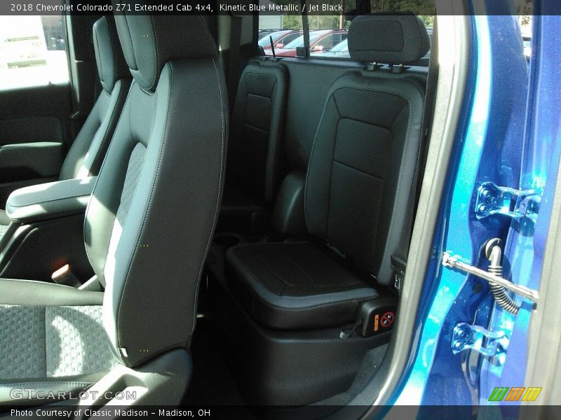 Rear Seat of 2018 Colorado Z71 Extended Cab 4x4