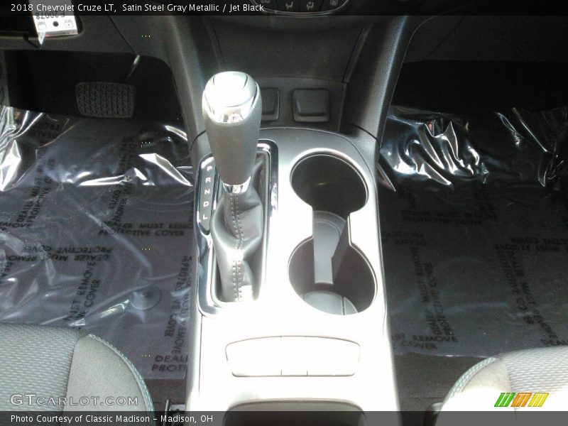Satin Steel Gray Metallic / Jet Black 2018 Chevrolet Cruze LT