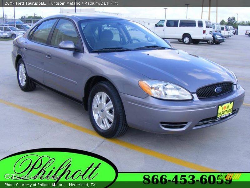 Tungsten Metallic / Medium/Dark Flint 2007 Ford Taurus SEL