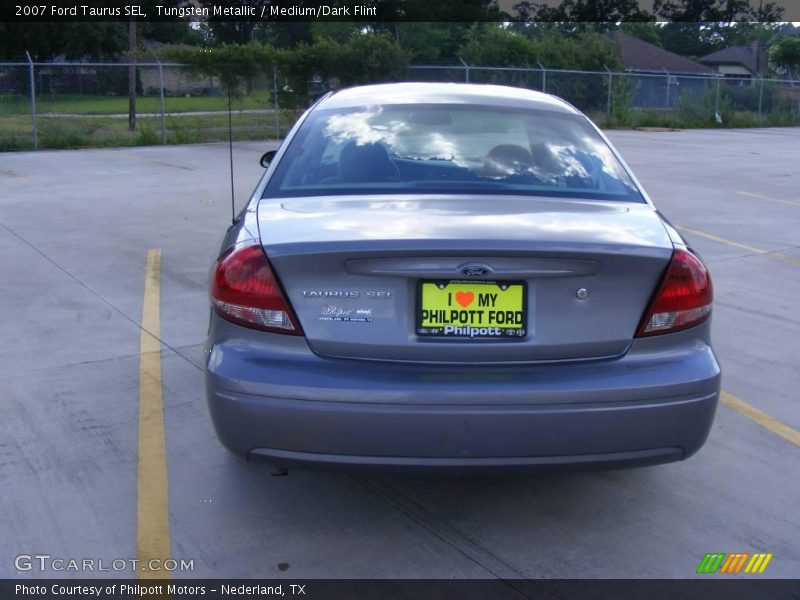 Tungsten Metallic / Medium/Dark Flint 2007 Ford Taurus SEL