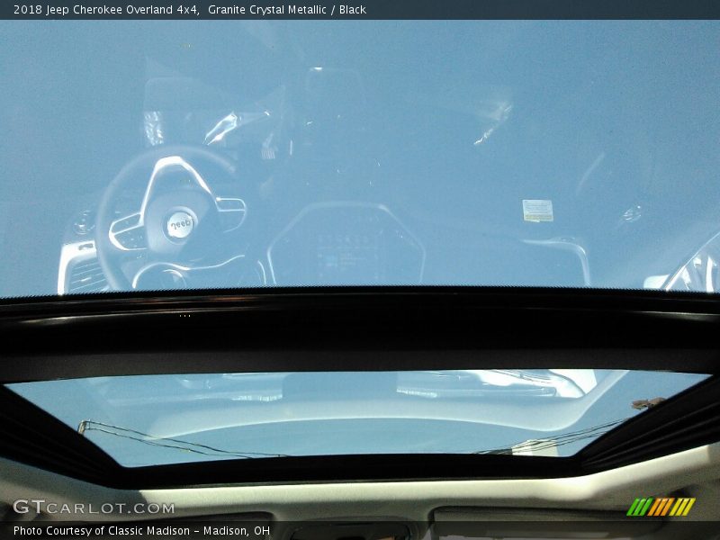 Granite Crystal Metallic / Black 2018 Jeep Cherokee Overland 4x4