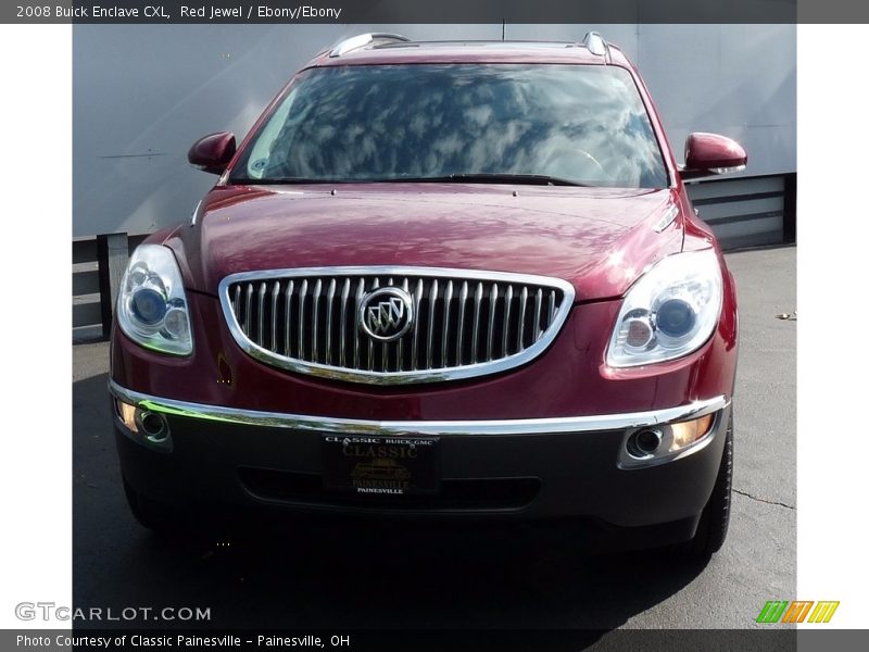 Red Jewel / Ebony/Ebony 2008 Buick Enclave CXL