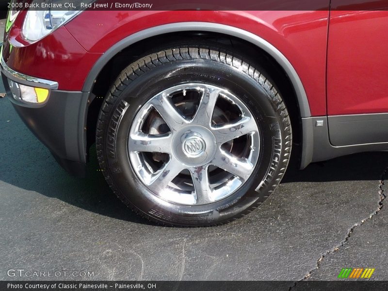 Red Jewel / Ebony/Ebony 2008 Buick Enclave CXL