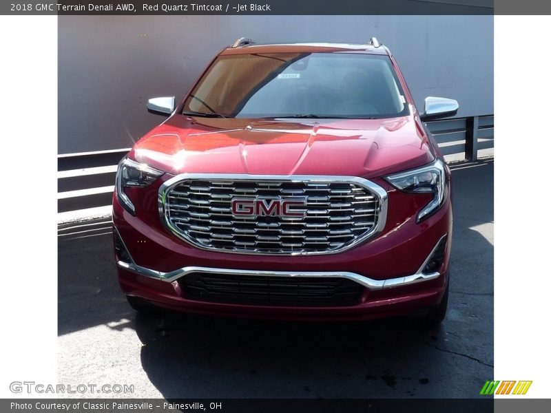 Red Quartz Tintcoat / ­Jet Black 2018 GMC Terrain Denali AWD