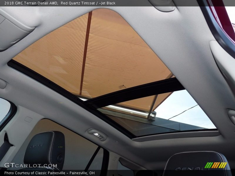 Red Quartz Tintcoat / ­Jet Black 2018 GMC Terrain Denali AWD