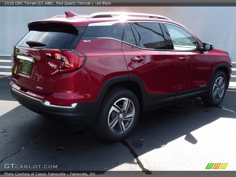 Red Quartz Tintcoat / ­Jet Black 2018 GMC Terrain SLT AWD