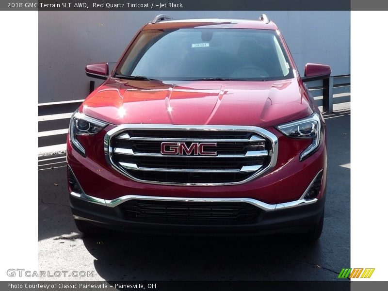 Red Quartz Tintcoat / ­Jet Black 2018 GMC Terrain SLT AWD