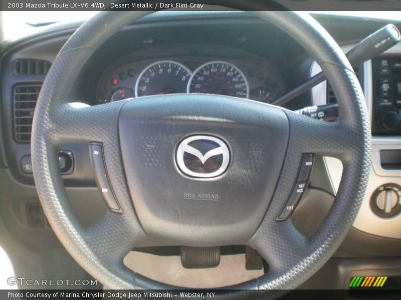 Desert Metallic / Dark Flint Gray 2003 Mazda Tribute LX-V6 4WD