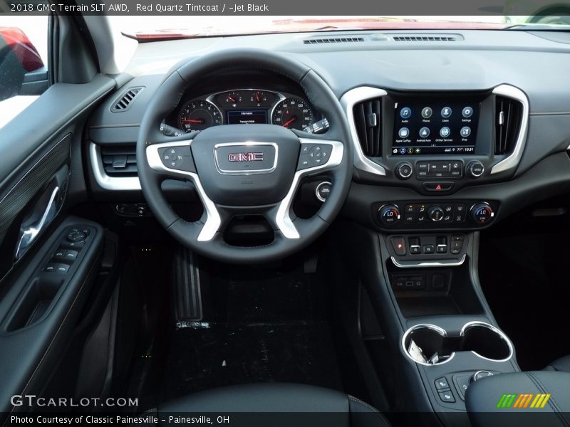 Red Quartz Tintcoat / ­Jet Black 2018 GMC Terrain SLT AWD
