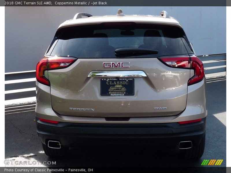 Coppertino Metallic / ­Jet Black 2018 GMC Terrain SLE AWD