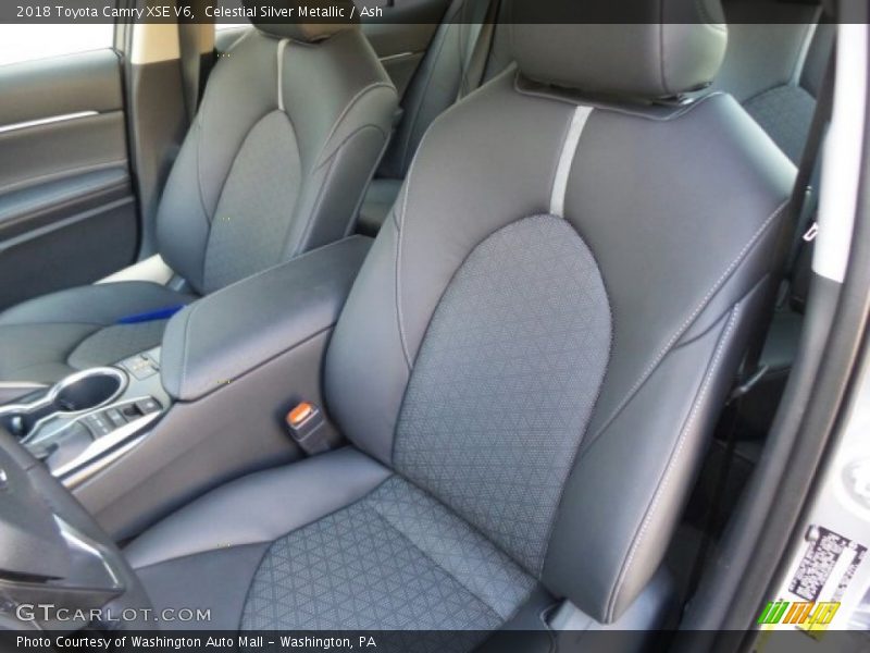 Front Seat of 2018 Camry XSE V6