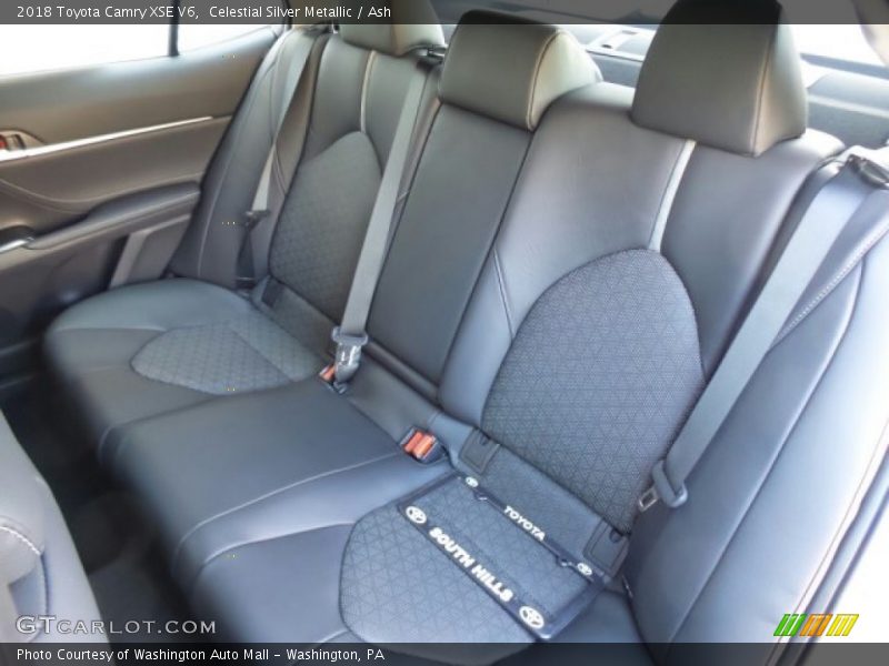 Rear Seat of 2018 Camry XSE V6