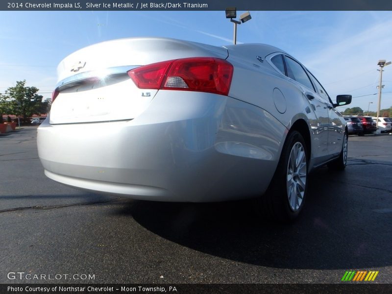 Silver Ice Metallic / Jet Black/Dark Titanium 2014 Chevrolet Impala LS