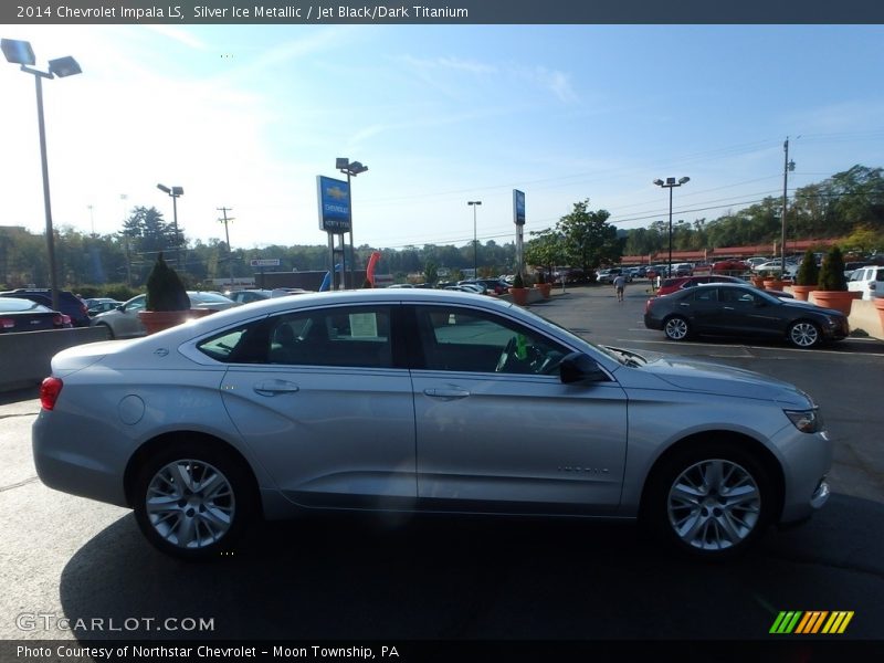 Silver Ice Metallic / Jet Black/Dark Titanium 2014 Chevrolet Impala LS