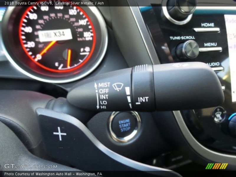 Controls of 2018 Camry XSE V6