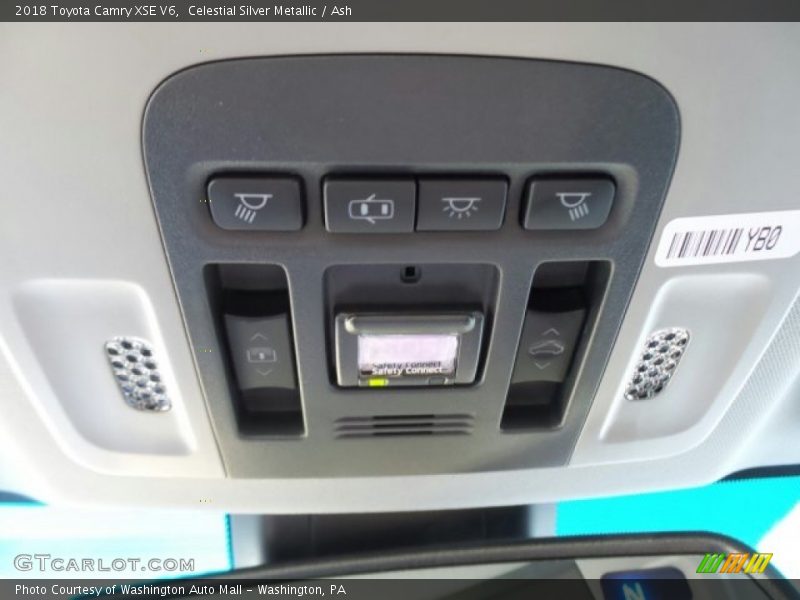 Celestial Silver Metallic / Ash 2018 Toyota Camry XSE V6