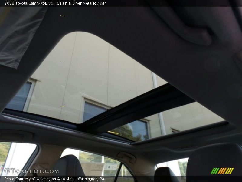 Celestial Silver Metallic / Ash 2018 Toyota Camry XSE V6