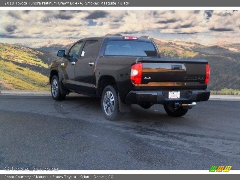 Smoked Mesquite / Black 2018 Toyota Tundra Platinum CrewMax 4x4