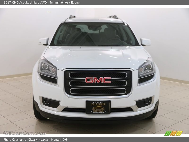 Summit White / Ebony 2017 GMC Acadia Limited AWD